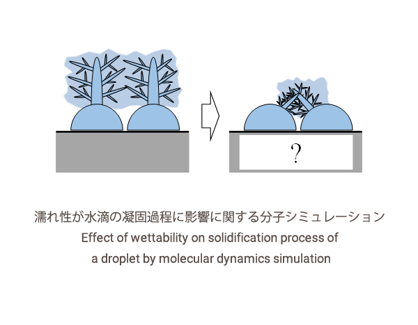 Influences of nanostrutures on  frost formation